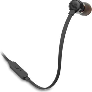 JBL Tune 110 In-Ear Wired Earphones with Mic - Black