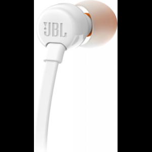 JBL Tune 110 In-Ear Wired Earphones with Mic - White