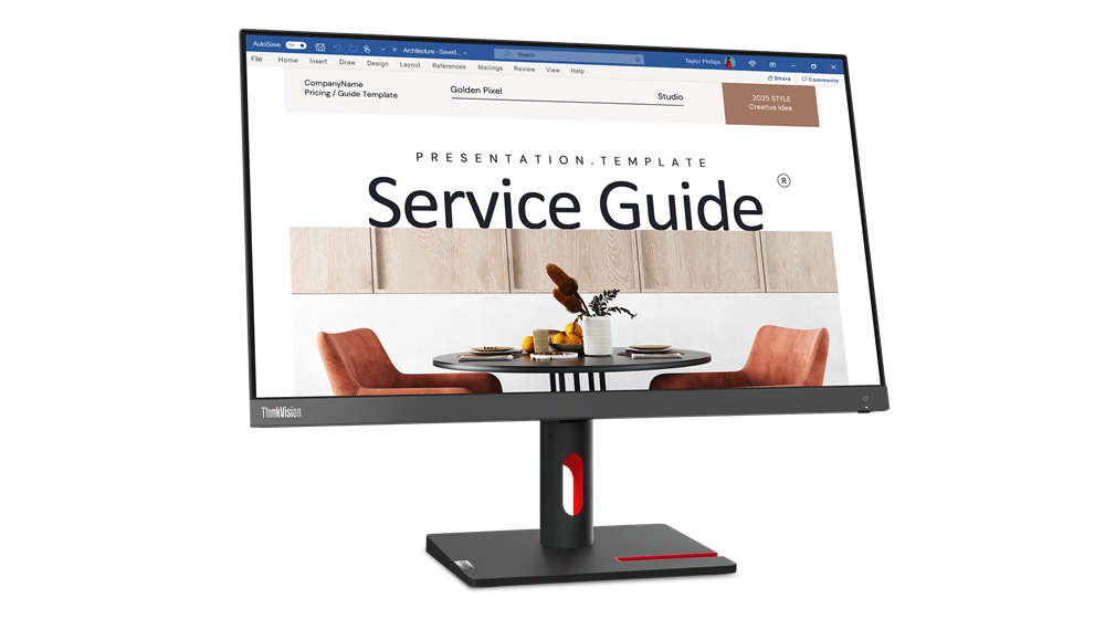 Lenovo ThinkVision S24i-30 23.8" FHD Monitor - 63DEKAT3UK