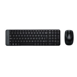 Logitech MK220 Wireless Keyboard and Mouse Combo - Black