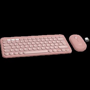Logitech Pebble 2 Bluetooth Keyboard and Mouse Combo - Rose