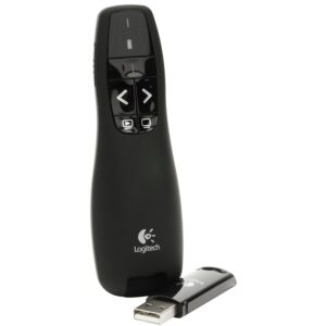 Logitech R400 Wireless Presenter - Black