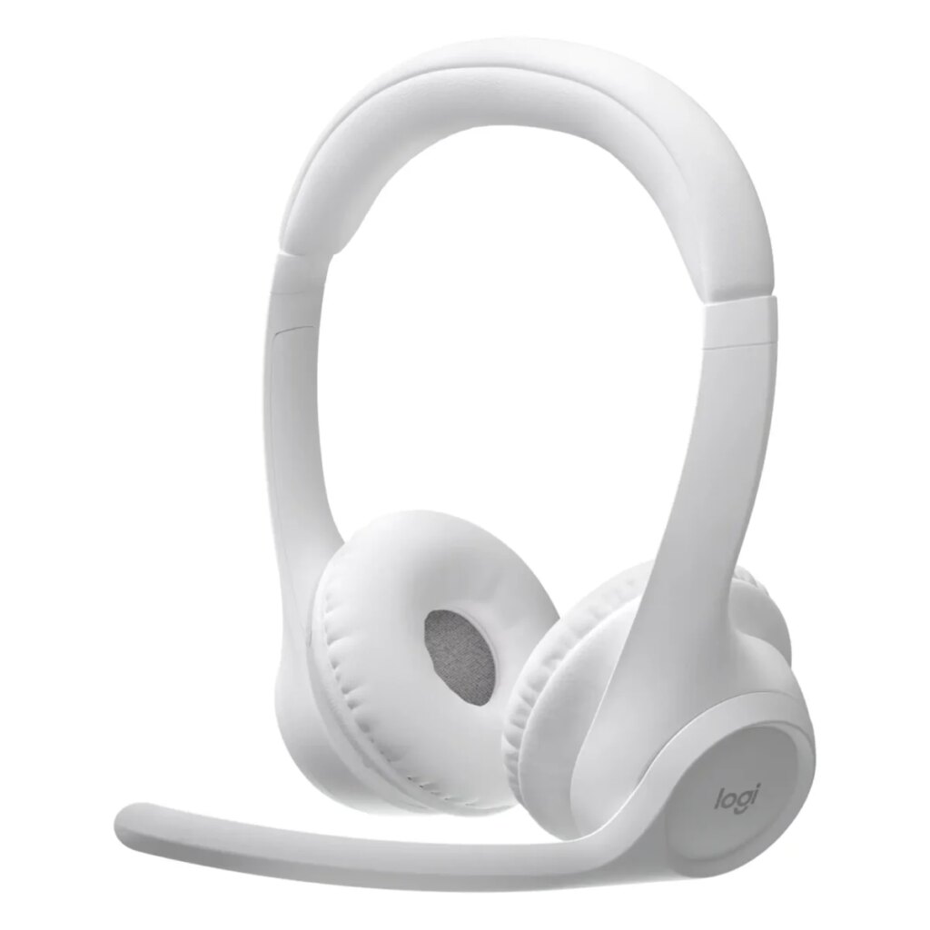 Logitech Zone 300 Bluetooth Headset with Noise Cancelling Mic - Off White