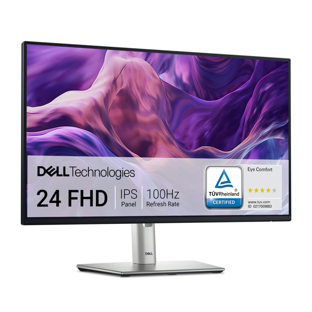 Dell P2425H 23.8" FHD Monitor Height Tilt Swivel Pivot Adjustable