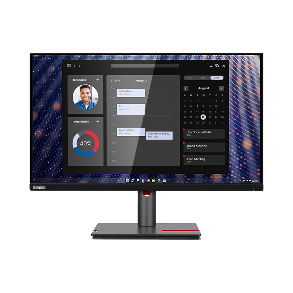Lenovo ThinkVision P25i-30 24.5" FHD Monitor Adjustable Stand