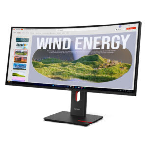 Lenovo ThinkVision T34WD-40 34" Ultrawide QHD Curved Monitor