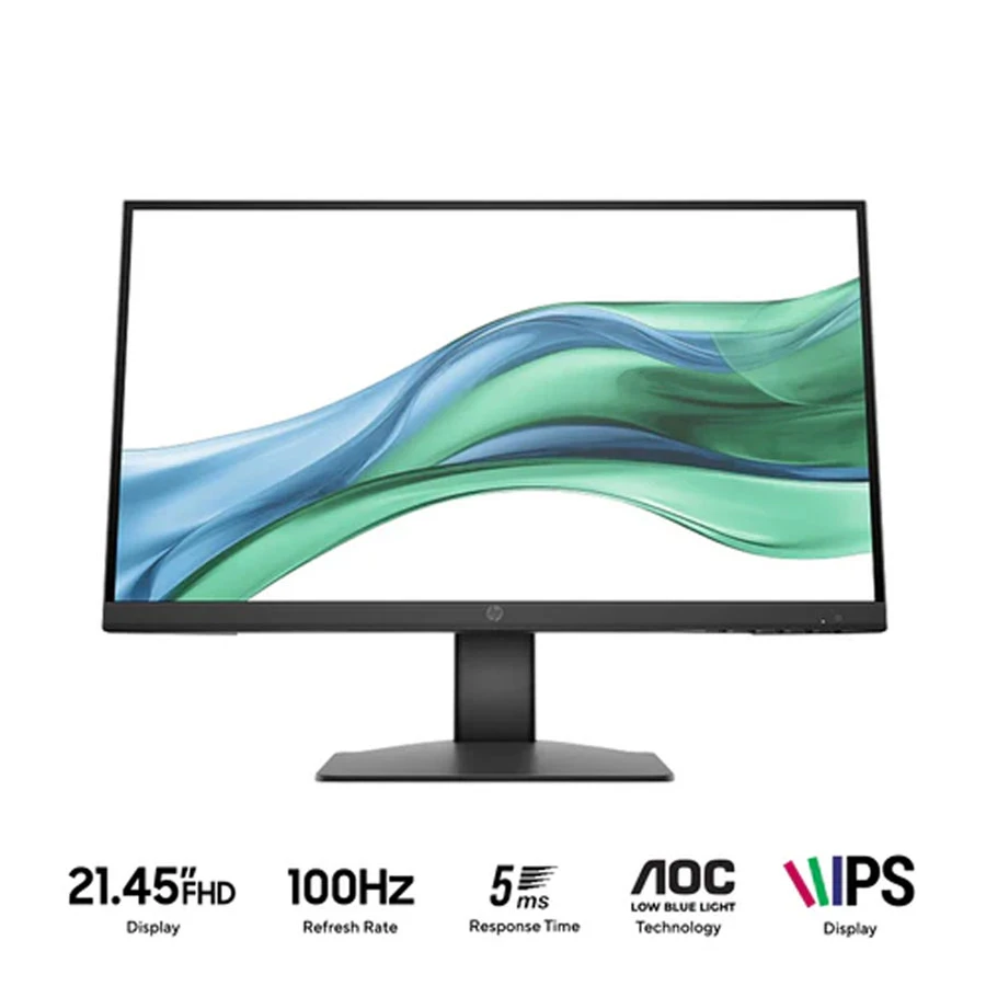 HP Series 3 Pro 21.45" FHD Monitor 322pe Black